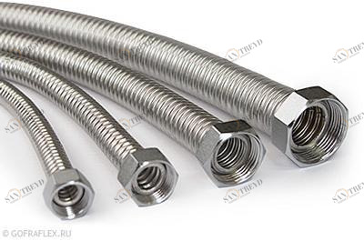 Гибкая подводка из нержавеющей стали 2 1/2 дюйма, GF65/1500 Flexible hose Россия 