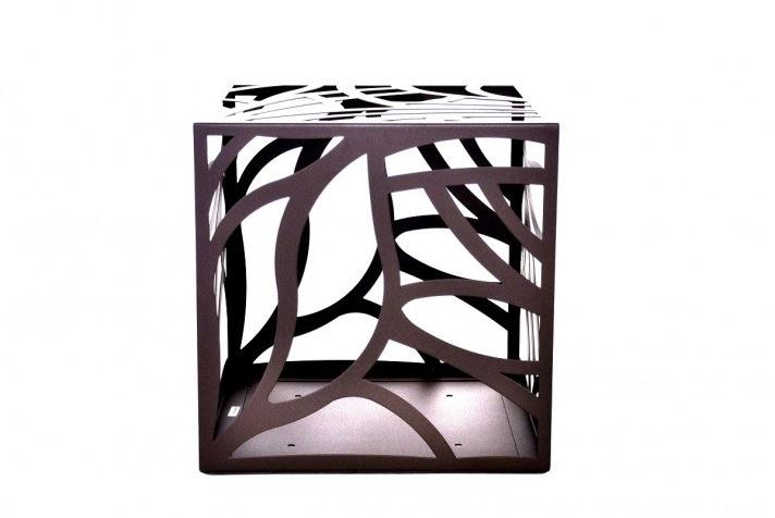 TrackDesign Квадратный стол из стали Corten ™  Dc2726000  - Вид №3