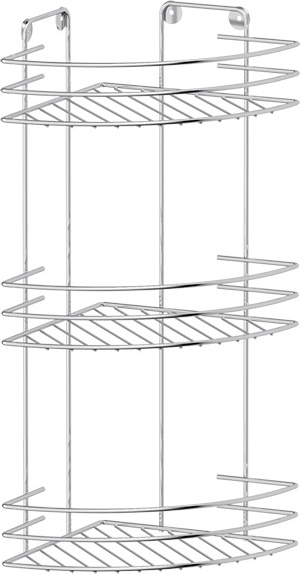 GHI 214 Полочка-решетка угловая 3-х ярусная 25,8 cm SORCOSA Plain