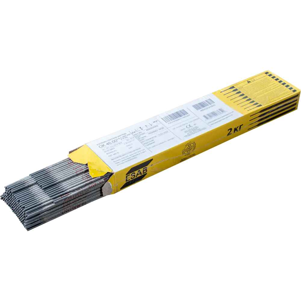 Сварочные электроды ESAB ОК 46.00 для стальных конструкций 2 мм 82249933 STLM-0023106 - Вид №1
