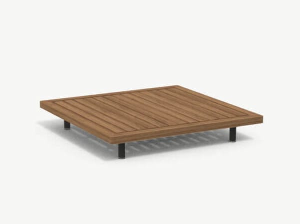 Низкий квадратный стол из тикового дерева RODA Philia ARCH-00050369