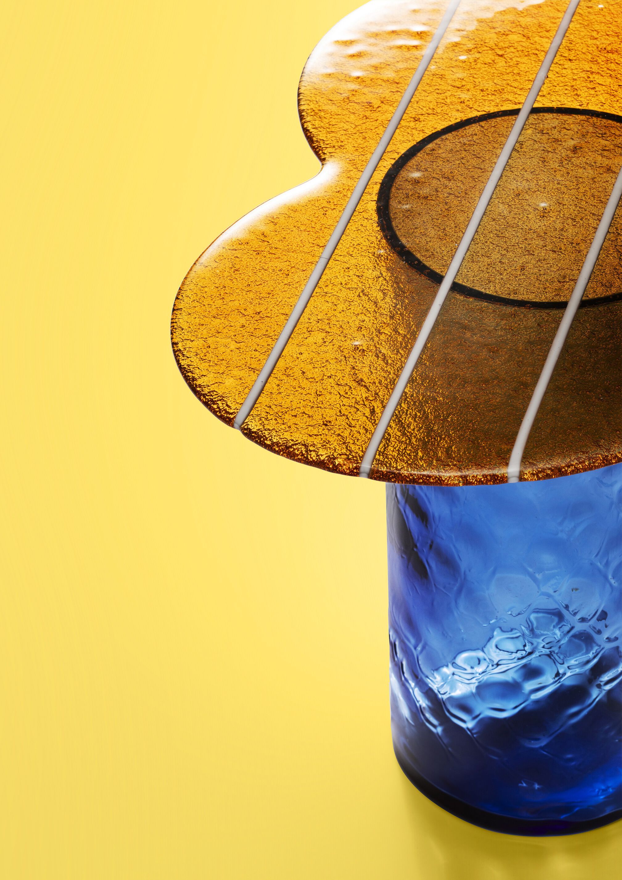 Журнальный столик из муранского стекла Miniforms Striche ARCH-00010680 - Вид №1