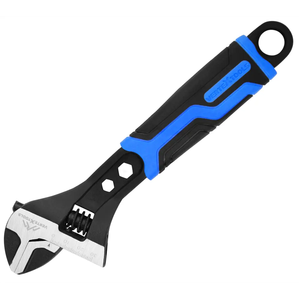Разводной ключ Vertextools 2010-250 с захватом до 28 мм 89395725 STLM-1569832