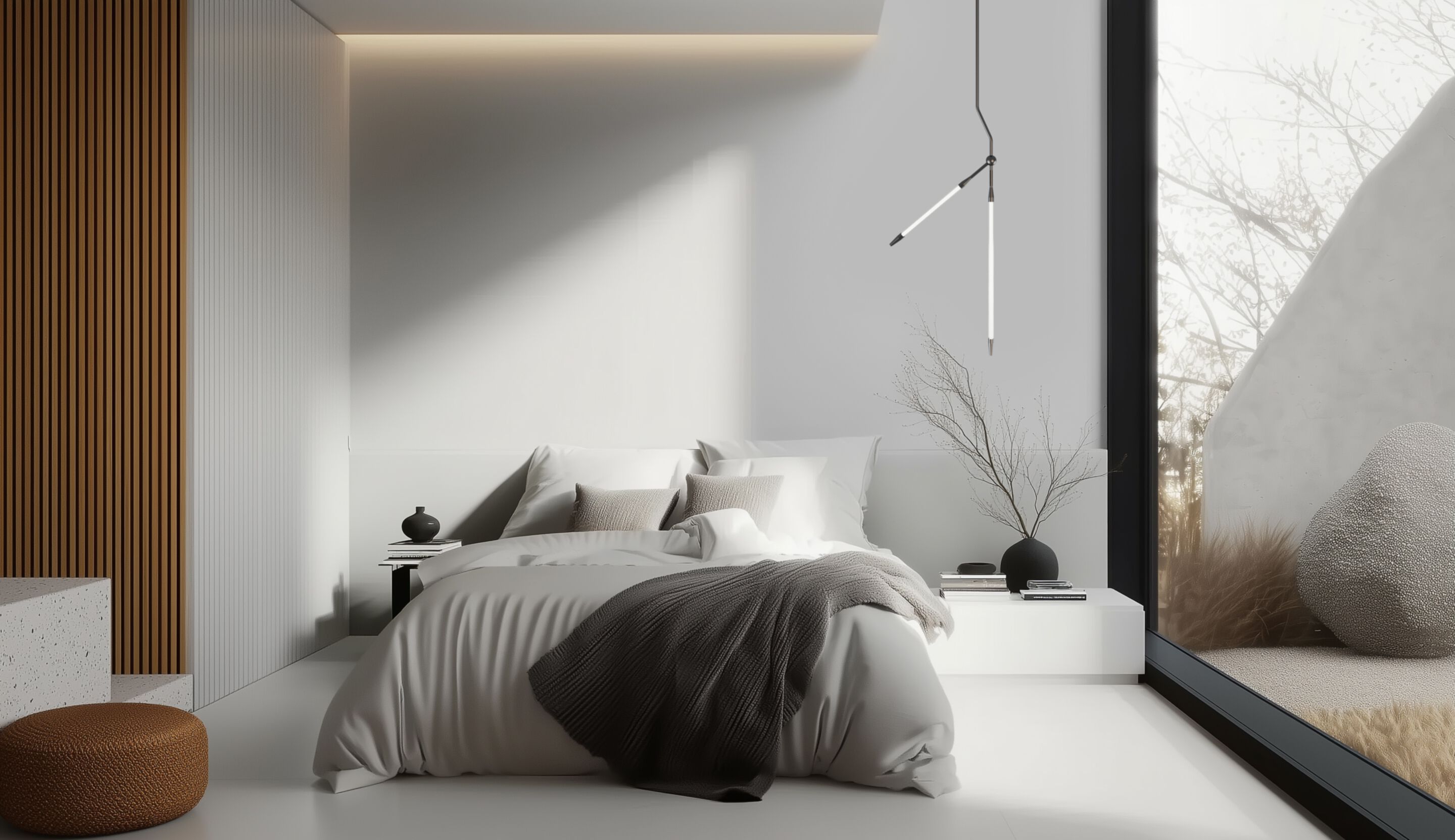 Стальной светодиодный подвесной светильник с диммером Intueri Light Javelin ARCH-00047050 - Вид №4