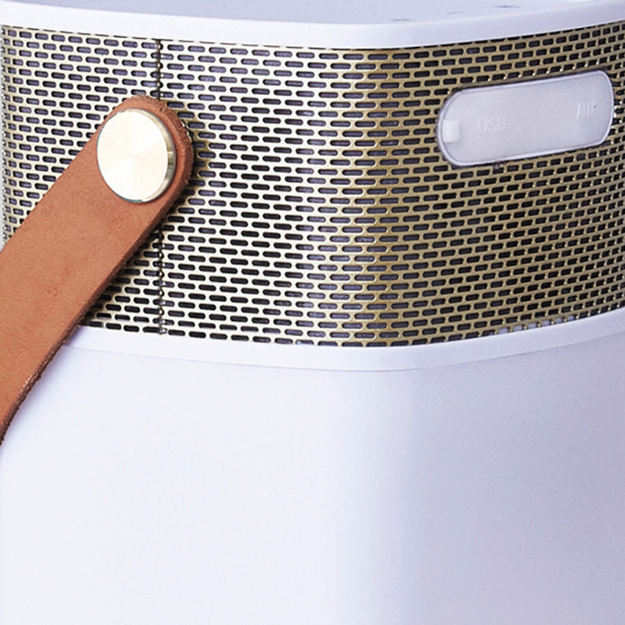 Колонка беспроводная с подсветкой aGLOW медь KREAFUNK KFHS09 - Вид №3