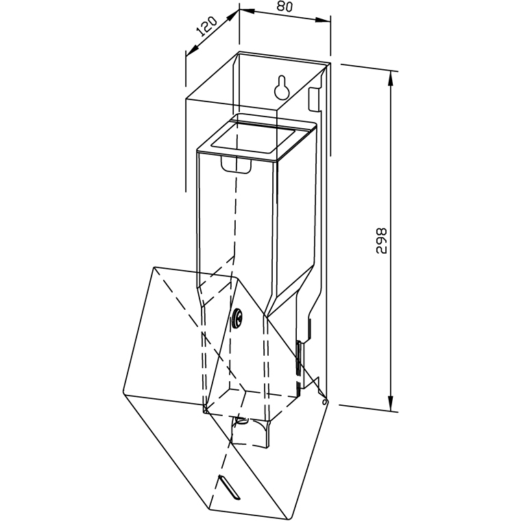 728309 Дозатор дезинфицирующего средства WP102-7 WAGNER_EWAR A-LINE Wagner Ewar  - Вид №1