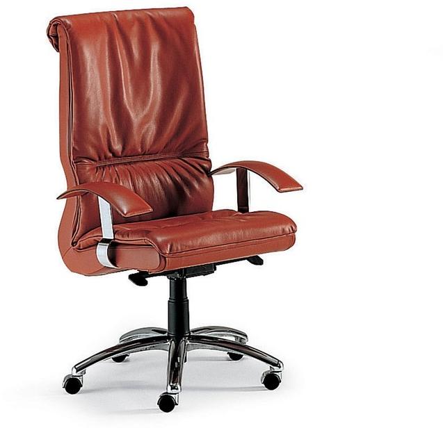 i 4 Mariani Кожаное кресло руководителя с регулируемой высотой на колесиках Lux sun-id-1366089 - Вид №1