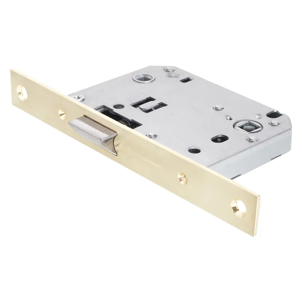 Защелка межкомнатная 170 PB GP, 70мм, сталь/ЦАМ, цвет золото PALLADIUM STLM-2181727