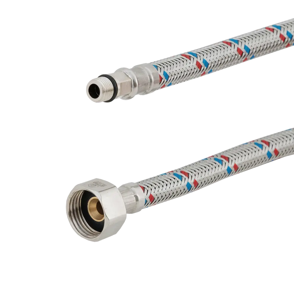 Гибкая подводка для воды, 1/2", М10, штуцер-гайка, 30 см 82894089 STLM-2077306 Santreyd  - Вид №1