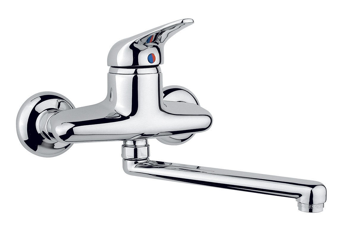 4304 ** 58 Смеситель для мойки однорычажный, настенный Nicolazzi Series Modern 