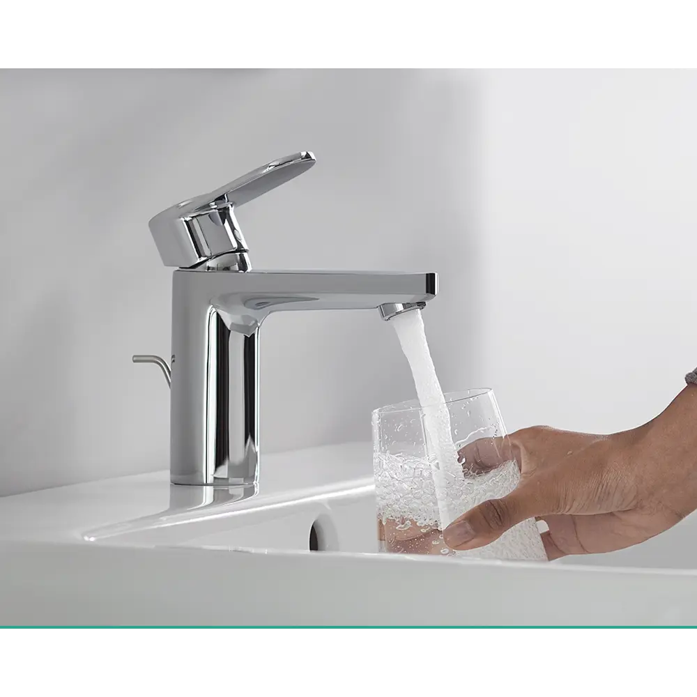 Смеситель для раковины Hansgrohe Vernis 100 однорычажный цвет хром 82773484 STLM-2158039 - Вид №9