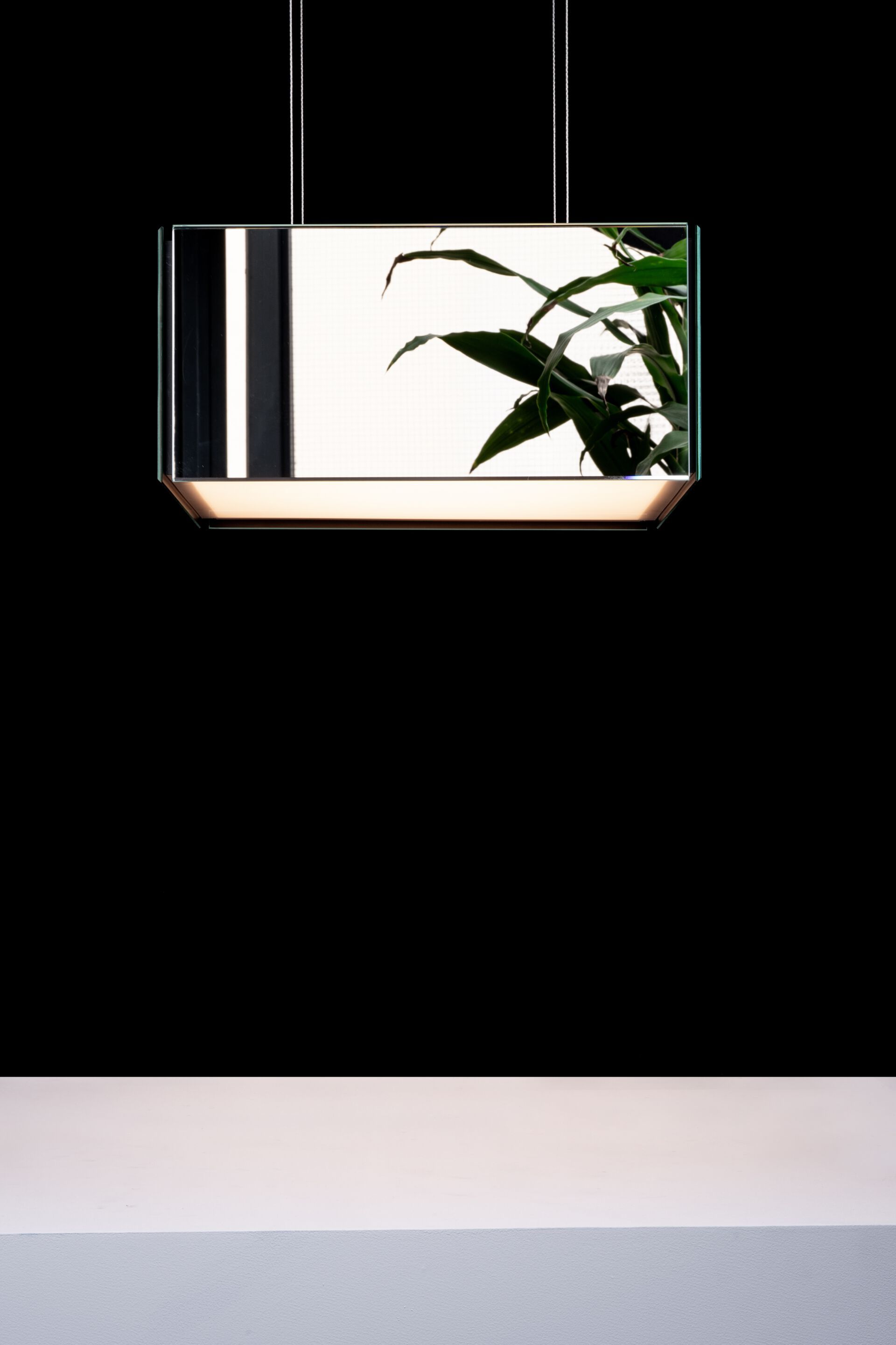 Зеркало стекло светодиодный подвесной светильник Formagenda ARCH-00133432