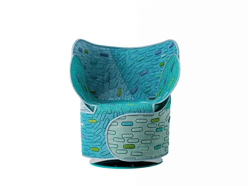 Maris ткань поворотный садовый стул Paola Lenti Hana-arashi ARCH-00007309 - Вид №3