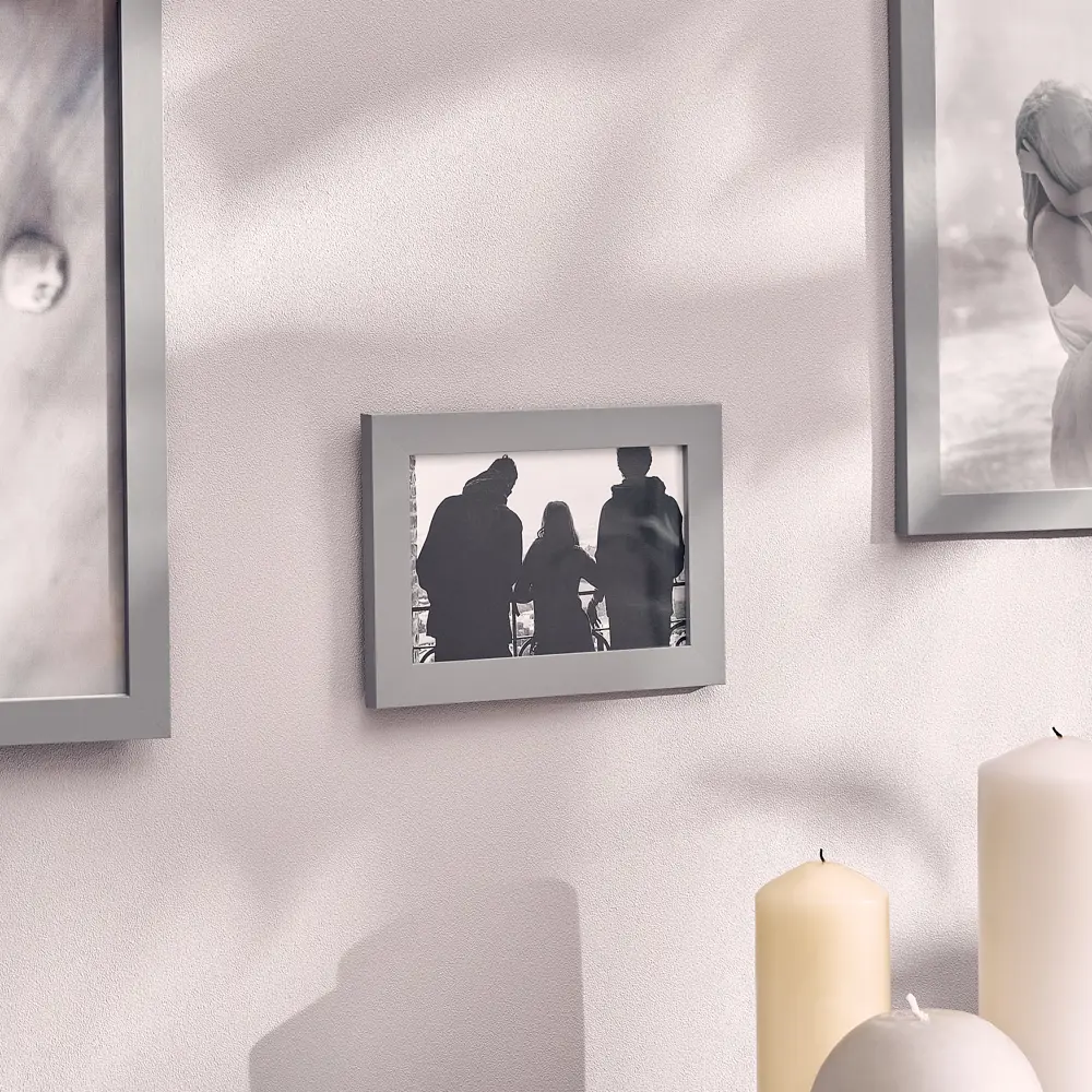 Фоторамка Inspire Alisa в сером цвете 10×15 см для фото и документов 87971270 STLM-0076482 - Вид №4