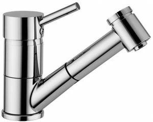 Rubinetteria Giulini Кухонный смеситель, однорычажный, с вытяжным душем Futuro F6517