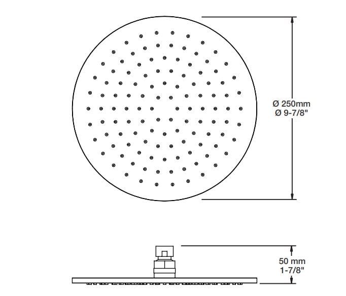 Термостатический набор для душа с душем BARIL Profile B46 ARCH-00021706 - Вид №2