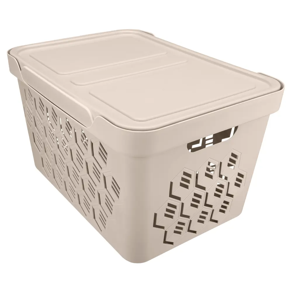 Santreyd Перфорированный органайзер 18 л с крышкой-полкой 82215662 Ящик STLM-0022147 - Вид №3