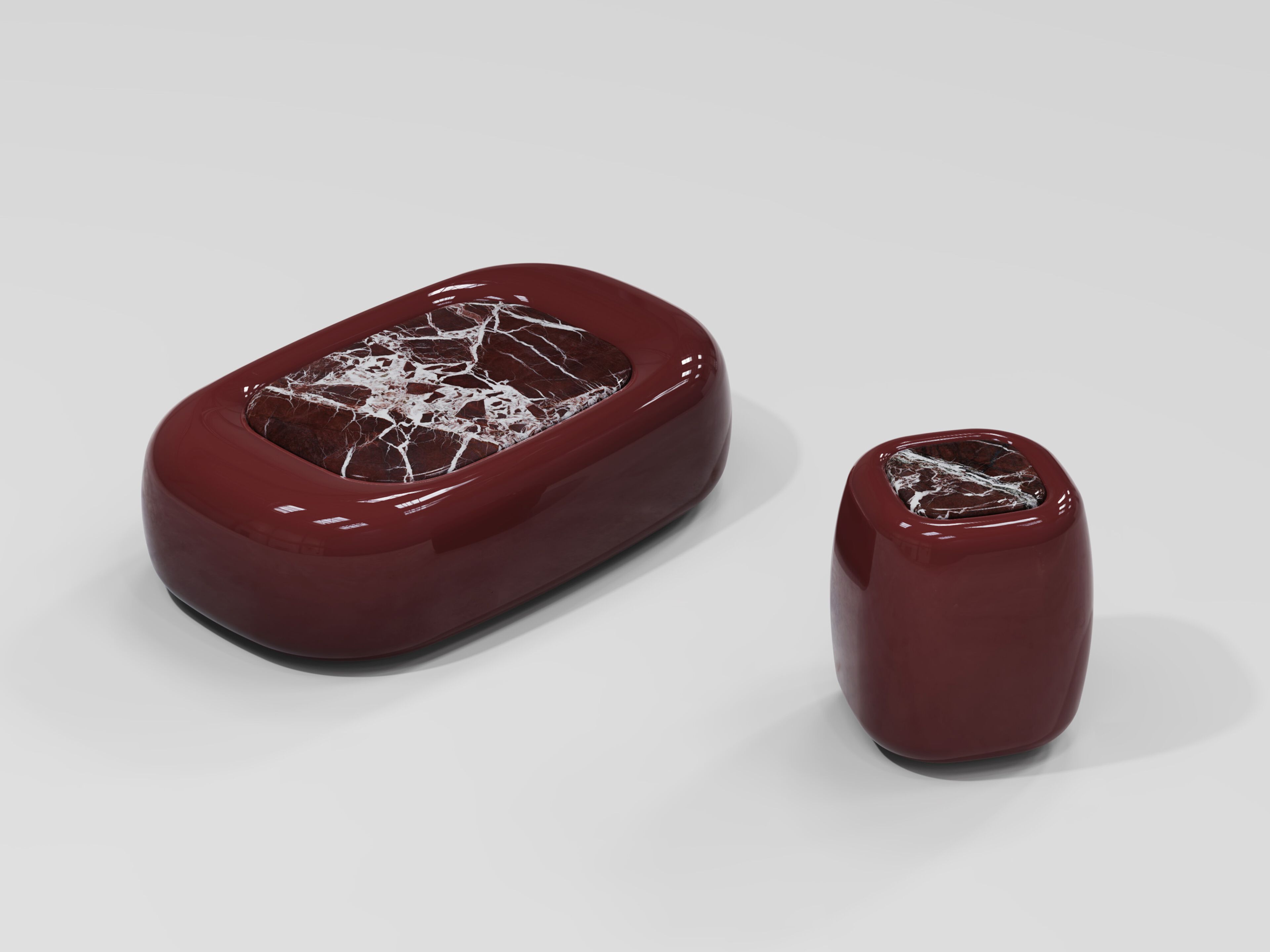 Мраморный журнальный столик Secolo ERWIN ARCH-00059128 - Вид №3