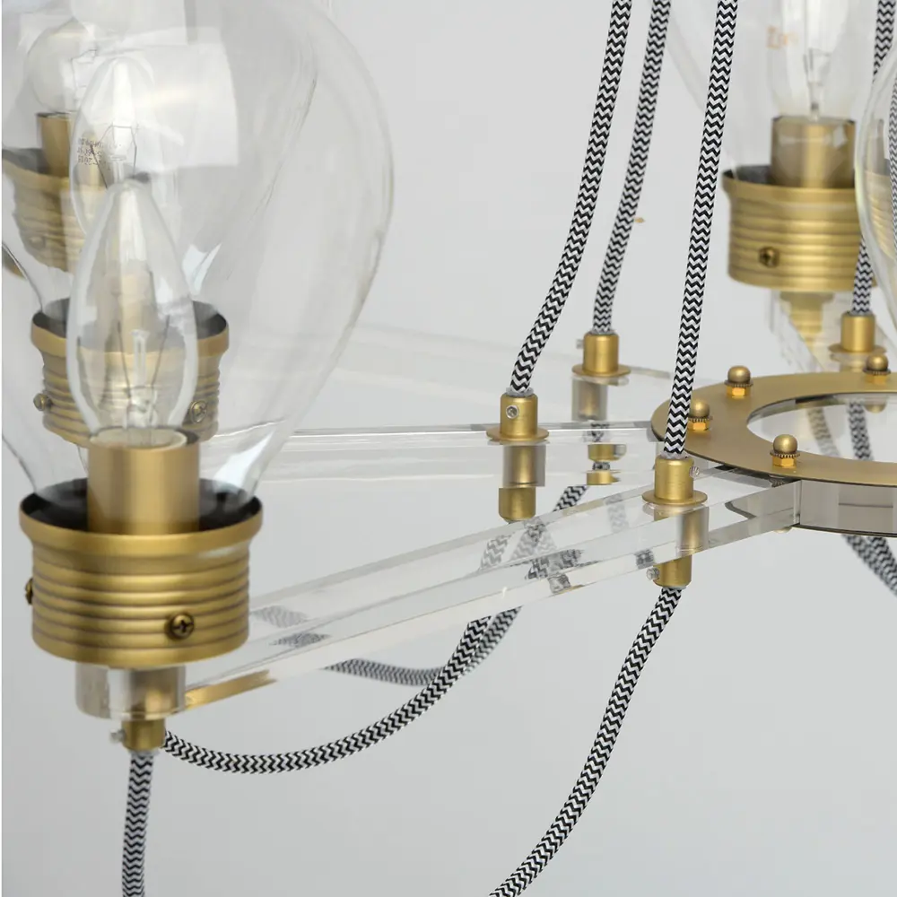 Люстра «Атмосфера» 8хE14х5 Вт 81973830 STLM-2128643 MW-Light  - Вид №7