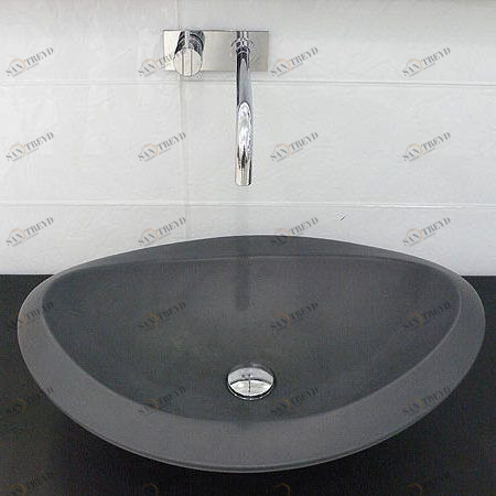 46052 Накладная раковина на столешницу  овальная Rapsel 