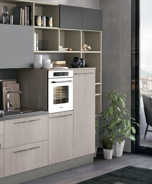 Cucine Lube Линейная модульная кухня [clover] sun-id-1434022 - Вид №1