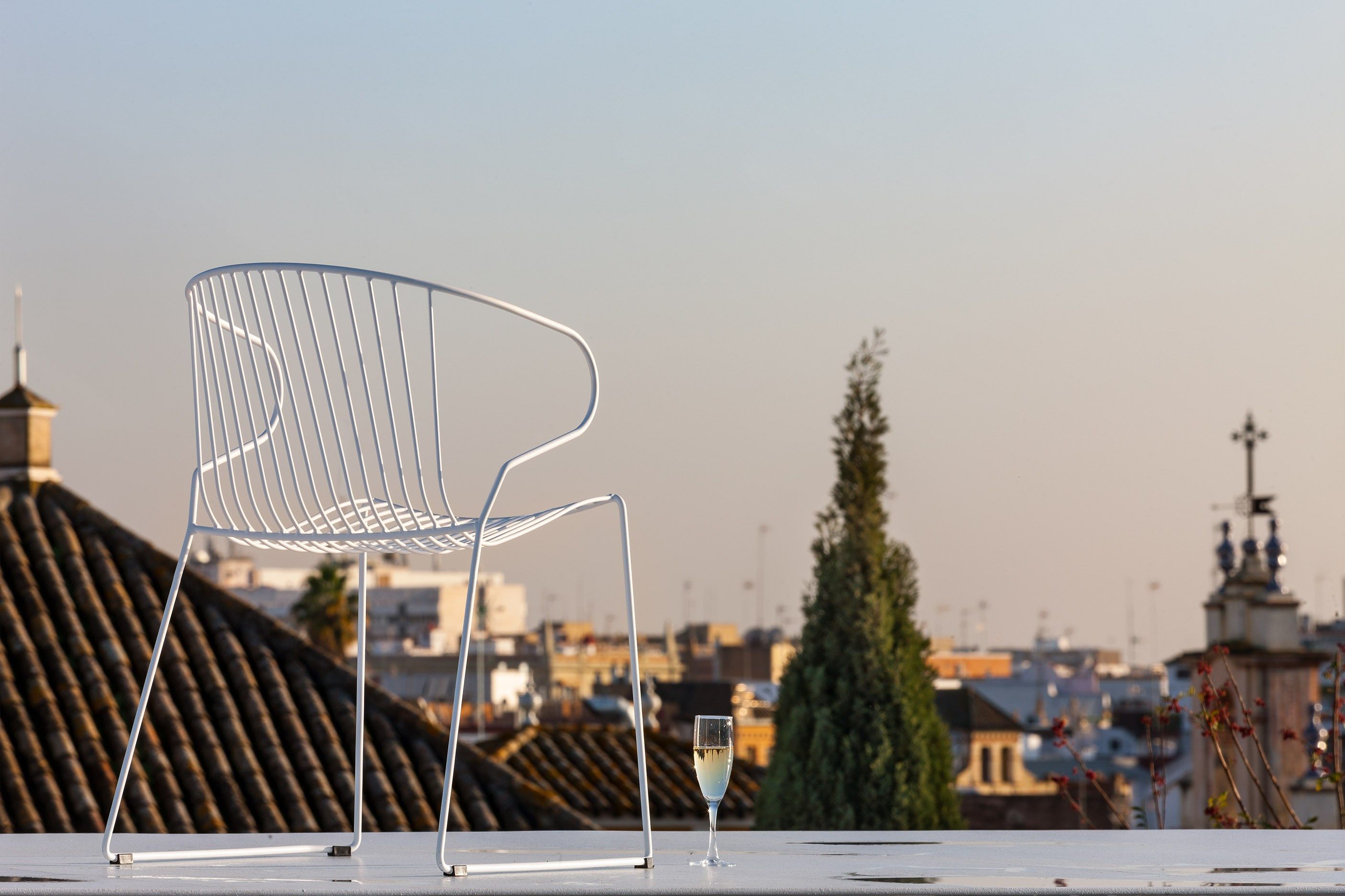 Штабелируемый стальной стул с подлокотниками iSimar Bolonia ARCH-00107047 - Вид №53