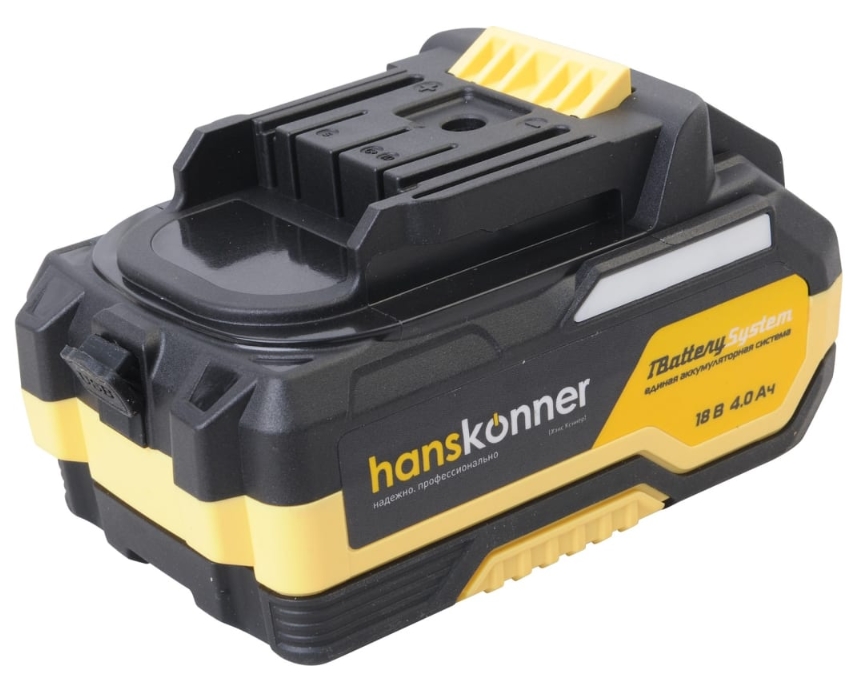 Аккумулятор Hanskonner HBP2004 1BatterySystem 18V 5452219 STDN-0036747 - Вид №2