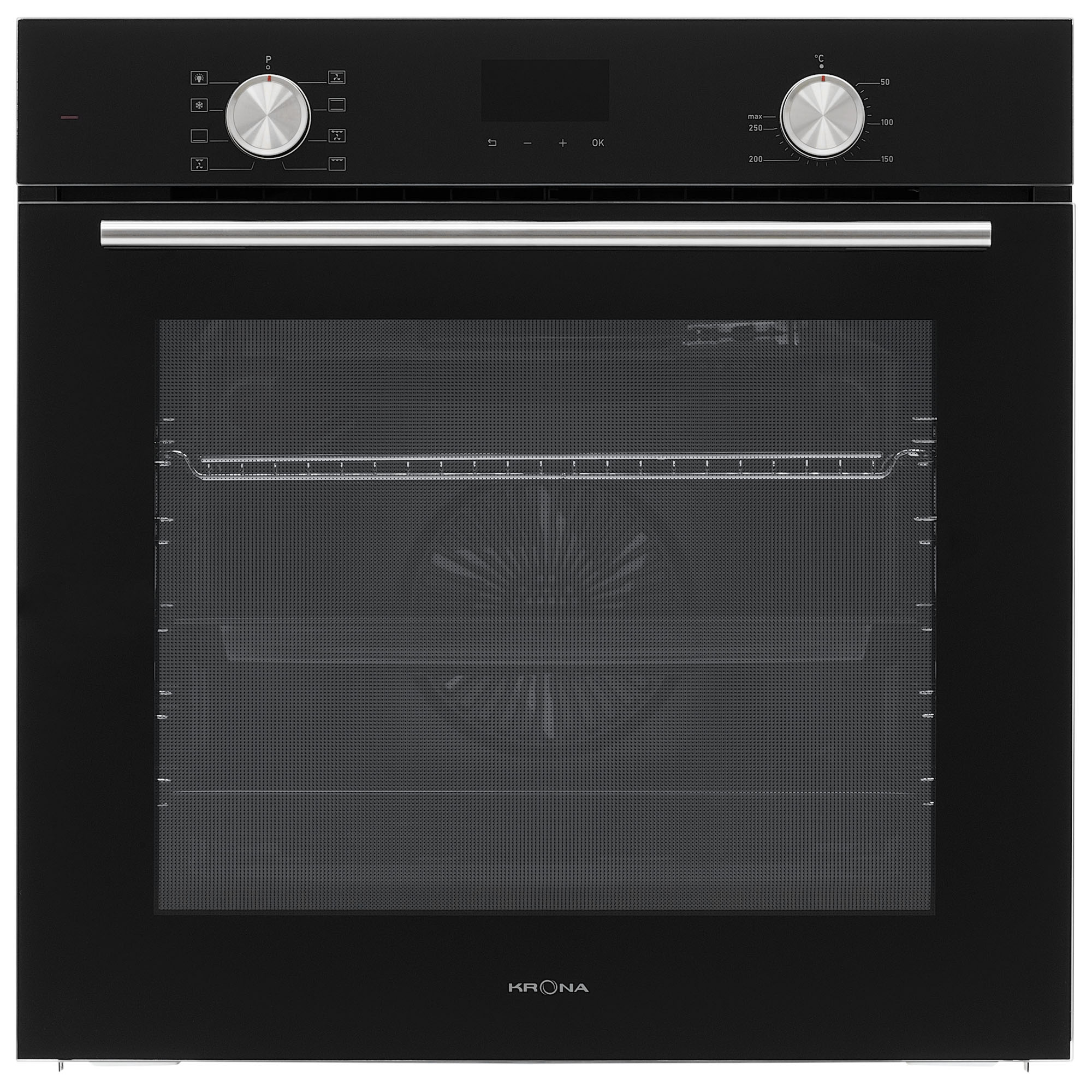 9956895 Электрический духовой шкаф KRONA KUMMEL 60 BL черный KRONA1 STDN-0088434