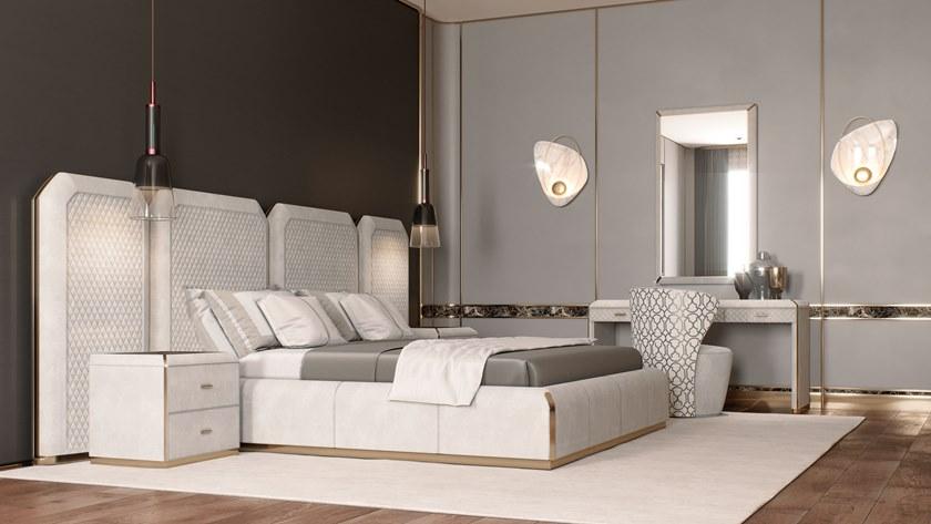 Capital Collection Кровать с мягким изголовьем Orion sun-id-1376962 - Вид №3