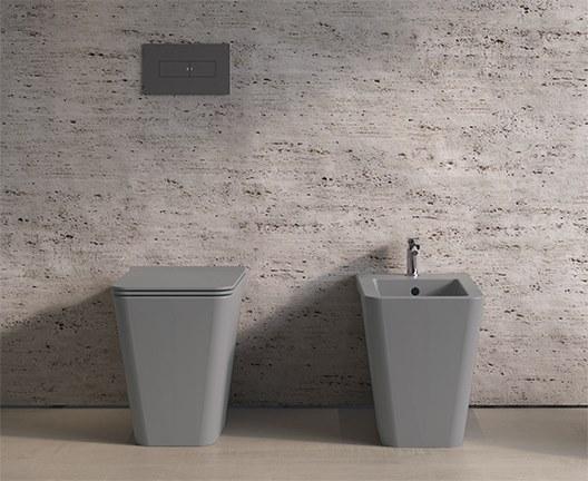 Приставной унитаз напольный Белый Ceramica Globo INCANTHO Италия sun-id-1364795 - Вид №1