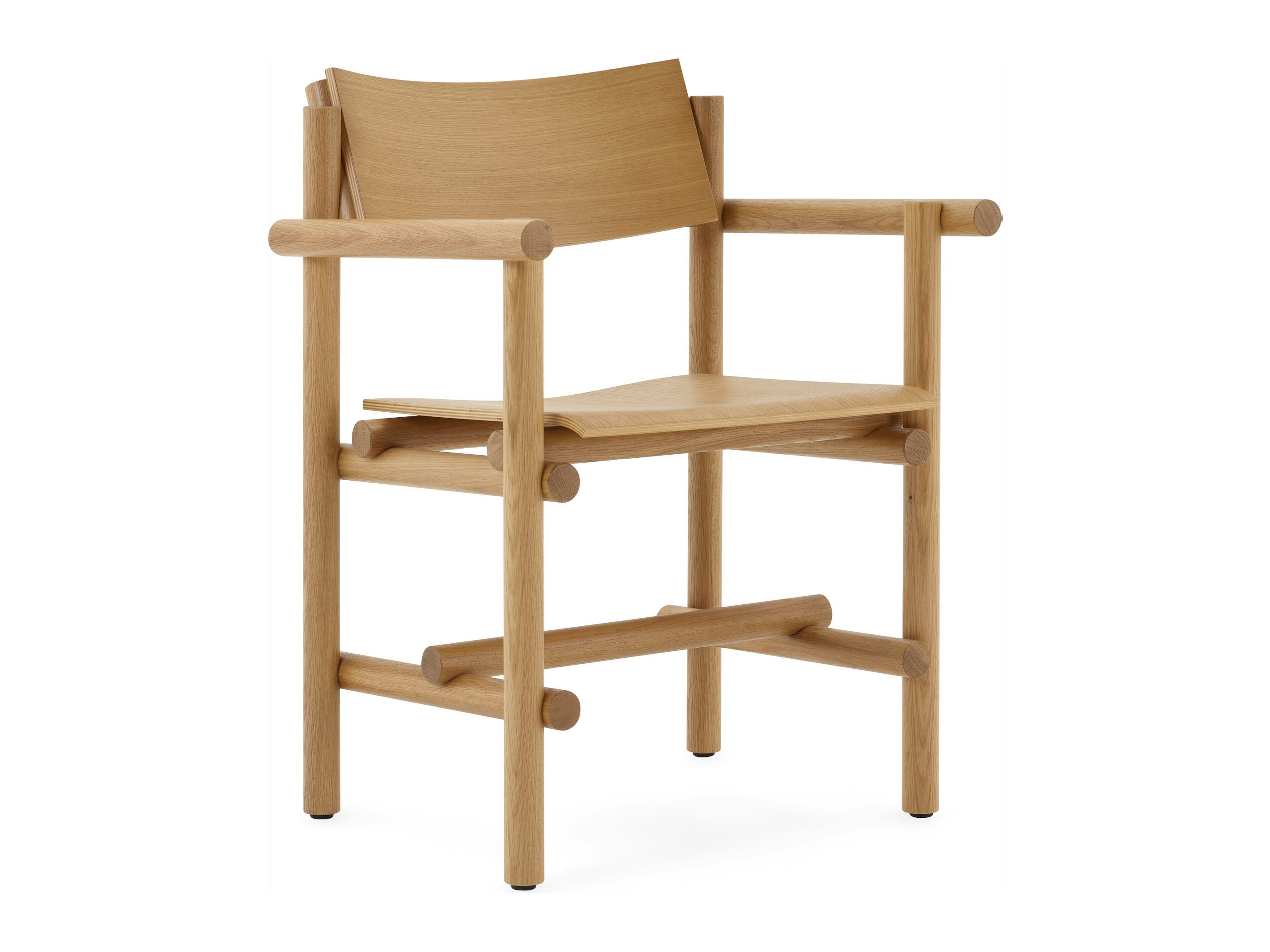 Деревянный стул с подлокотниками Knoll Muecke Wood ARCH-00127627 - Вид №3
