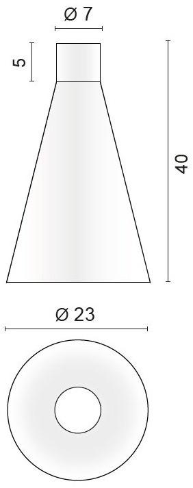 EGOLUCE Алюминиевый светодиодный потолочный светильник  5651  - Вид №4