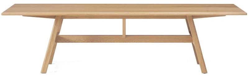 BassamFellows Прямоугольный обеденный стол из массива дерева Kant Cb-392/3/4/5/6 - Вид №2