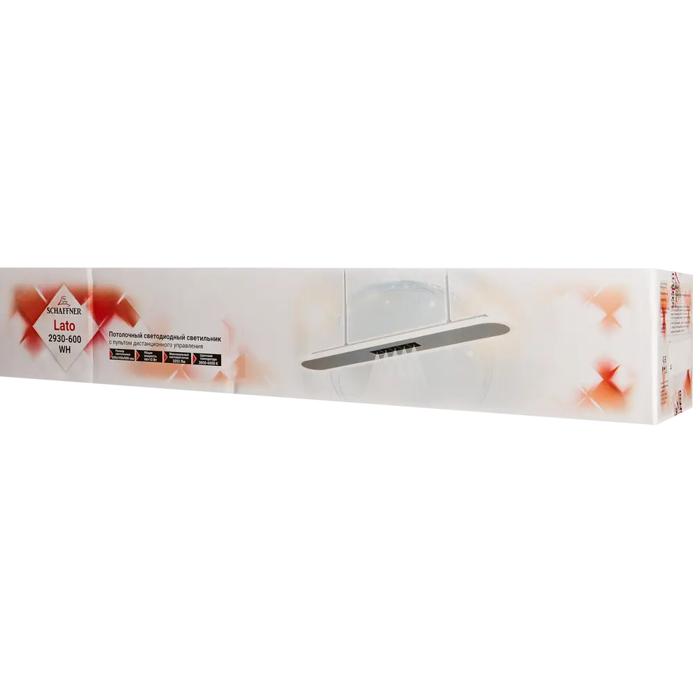 Умная люстра потолочная светодиодная Schaffner Lato 2930-600 10 Вт регулируемый белый свет цвет белый STLM-2019697 - Вид №10
