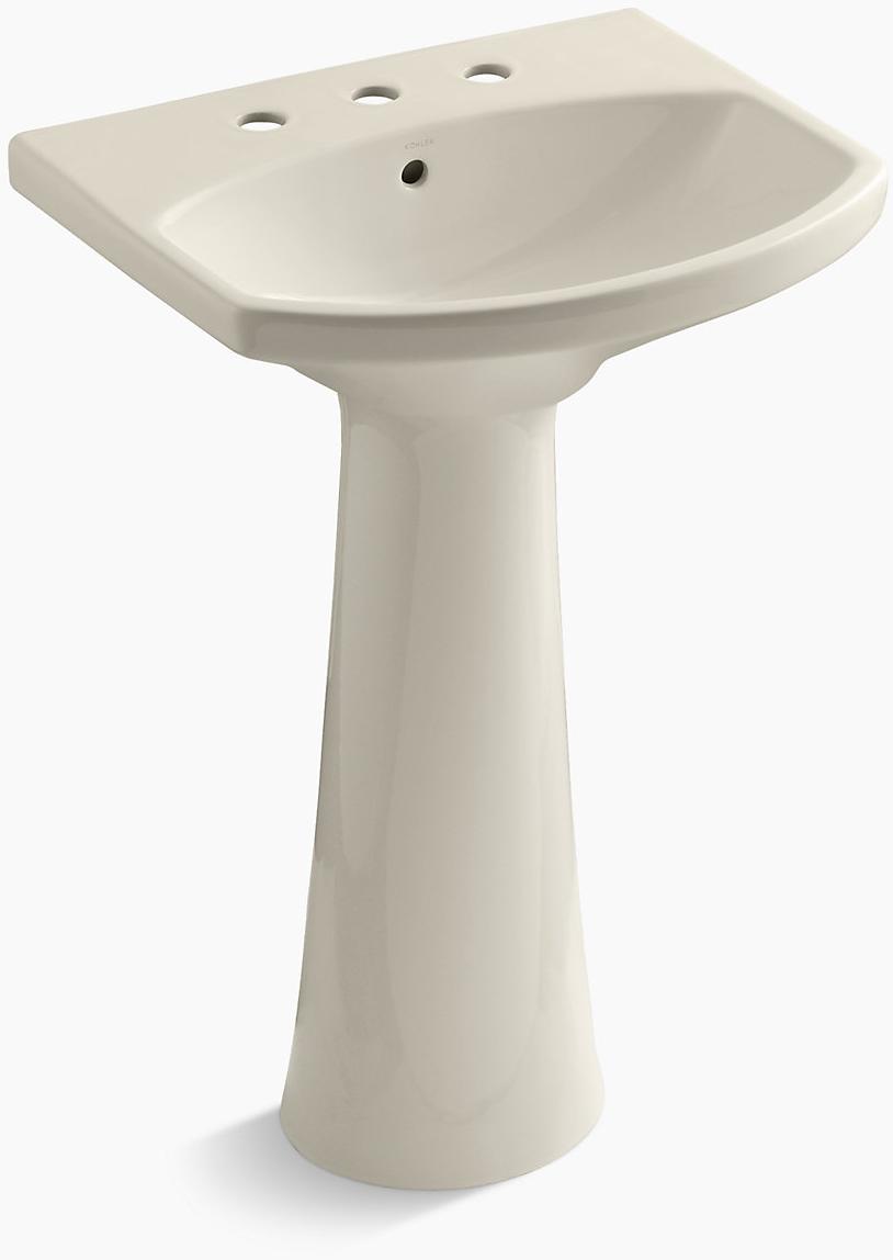 KOHLER Раковина Cimarron Pedestal с 8 K-2362-8-47 