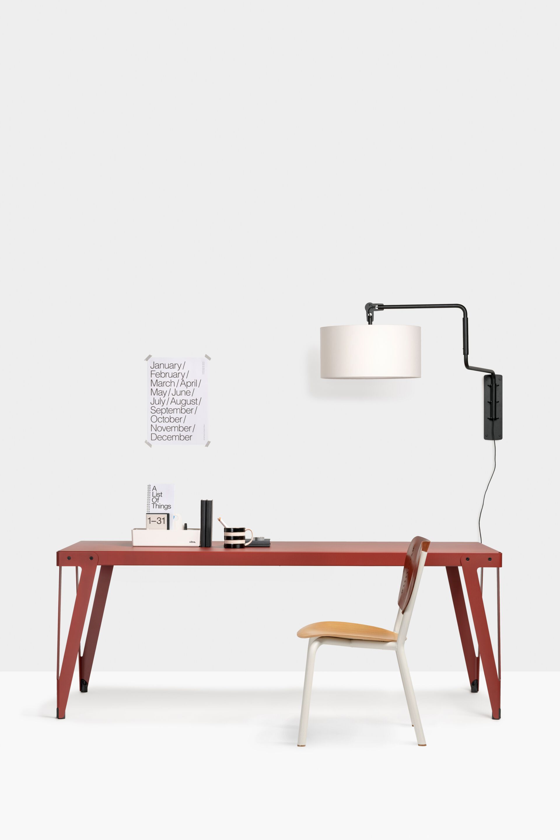 Прямоугольный стальной стол с порошковым покрытием FUNCTIONALS Lloyd ARCH-00036860 - Вид №24