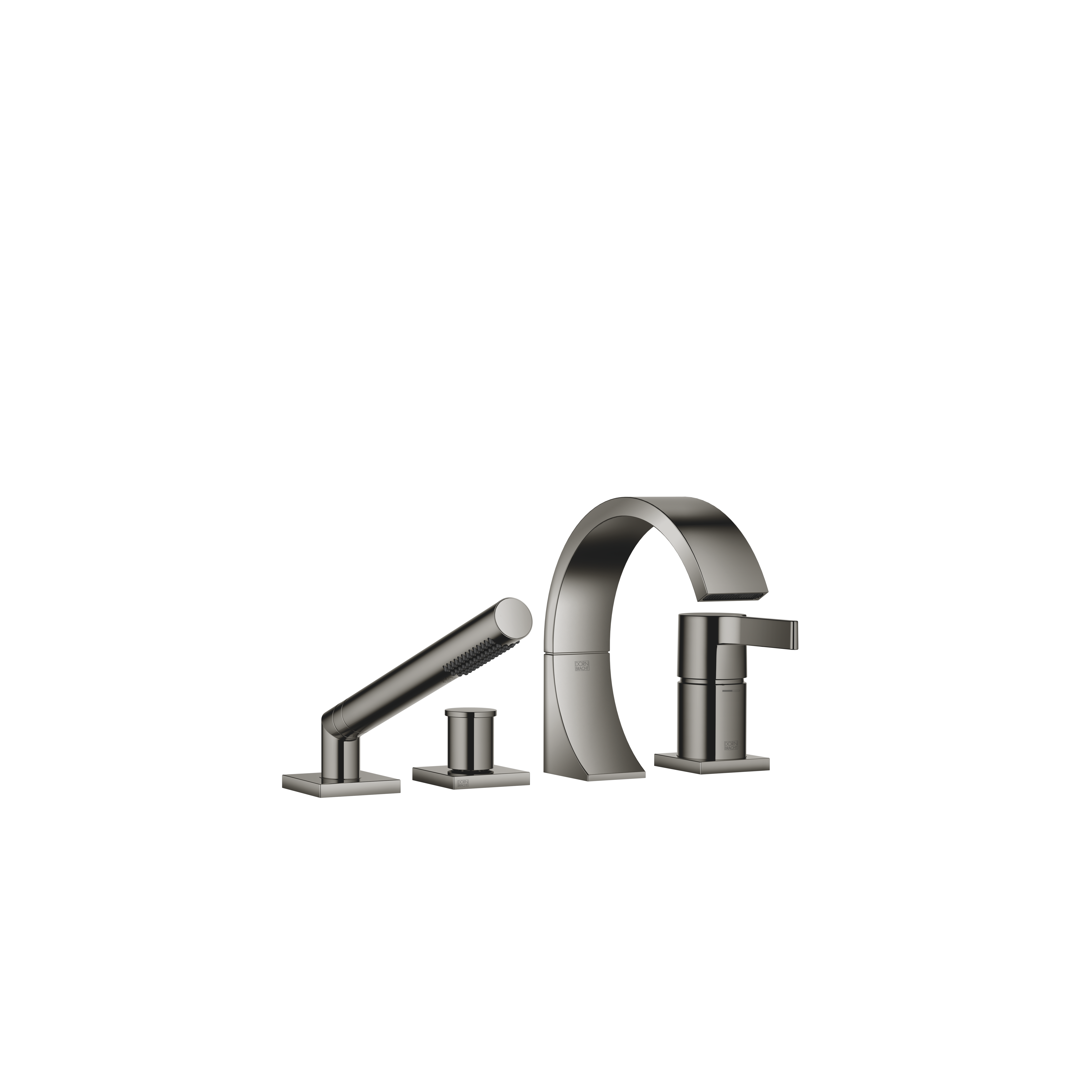 CYO Душевой набор для ванны, монтаж на край ванны или на край плитки - Темный хром DornBracht 27632811-19