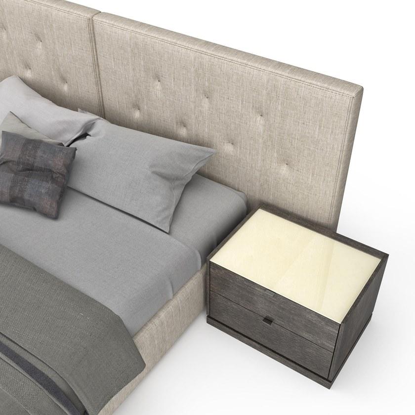 Huppé Двуспальная кровать из ткани с тафтинговым изголовьем Encore 3949u / 3953u HUPPE - Вид №4