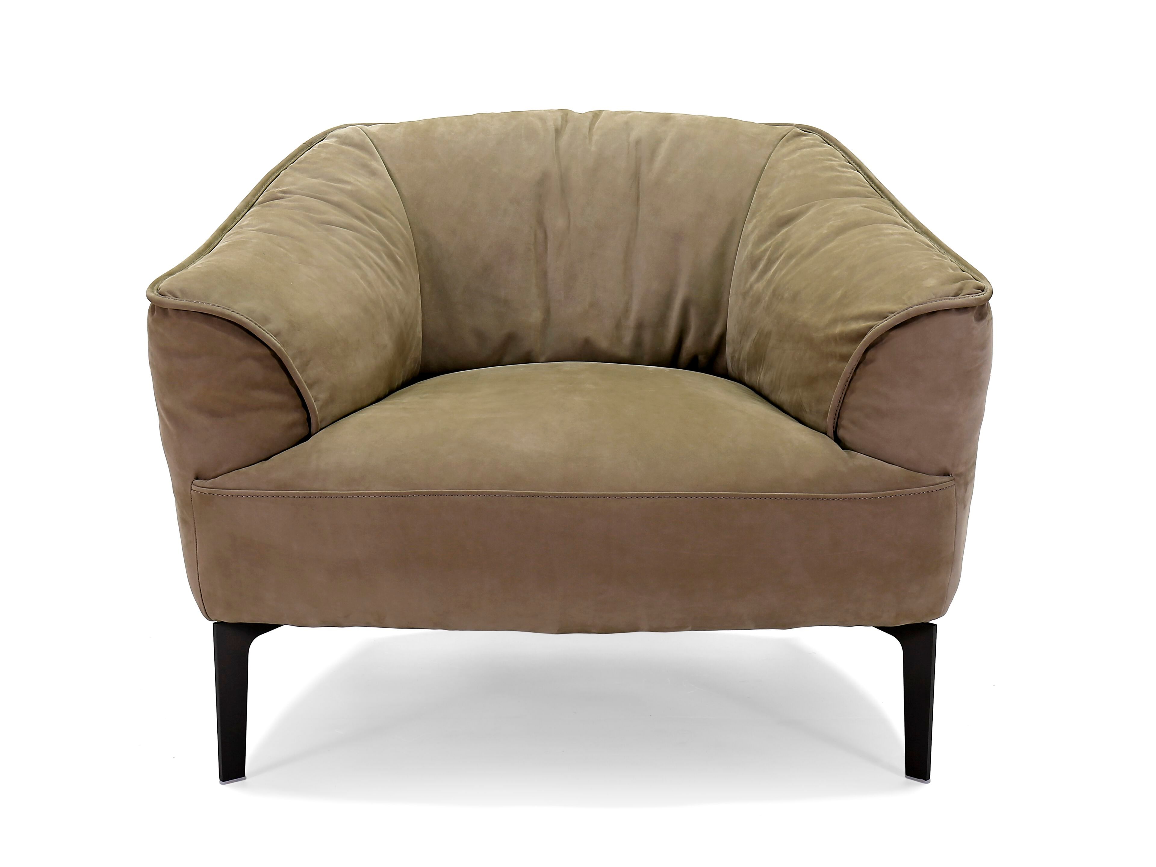 Кожаное кресло с подлокотниками Borzalino SIGMUND ARCH-00142778