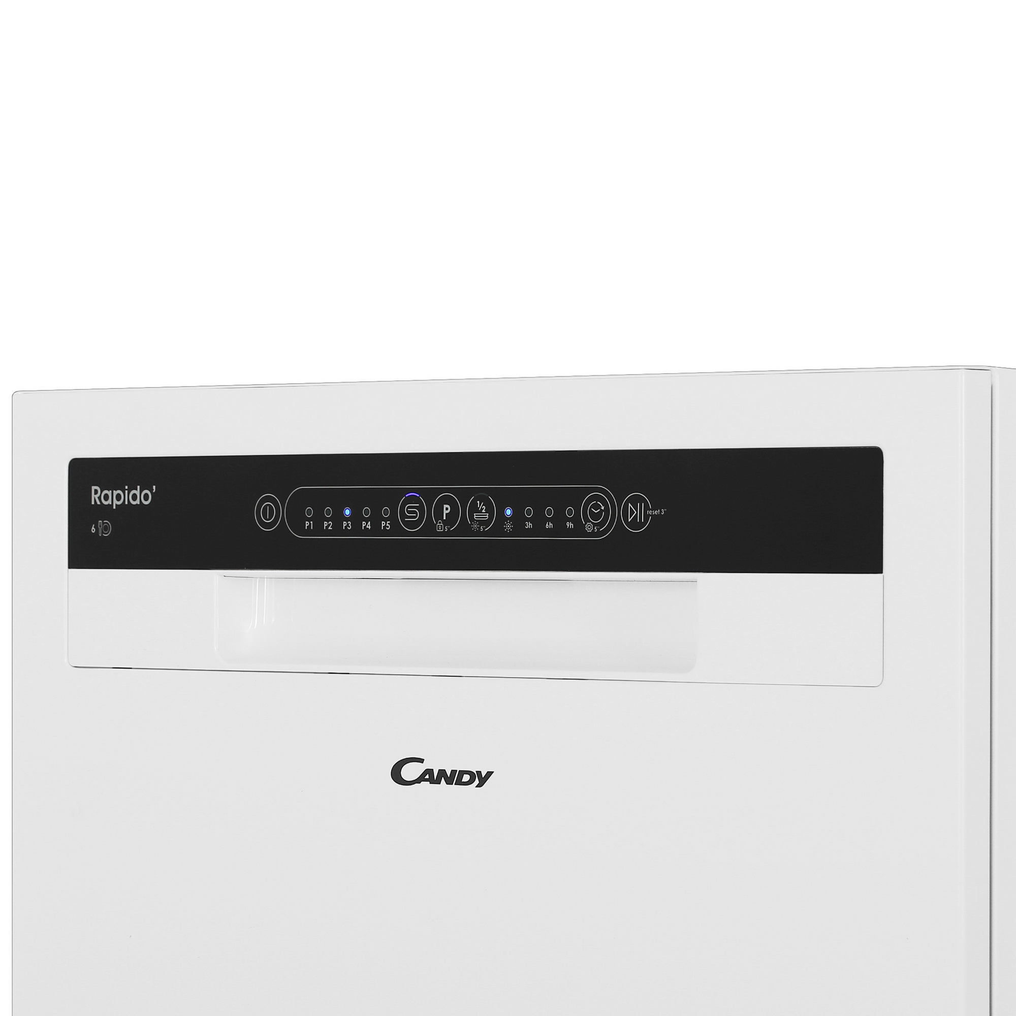 9112539 Посудомоечная машина Candy CP 6F51LW-08 белый STDN-0012625 - Вид №4
