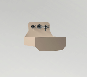 com_EXLAVFRIEZE1H/2010 Подвесная раковина настенная прямоугольная Ex.T Frieze