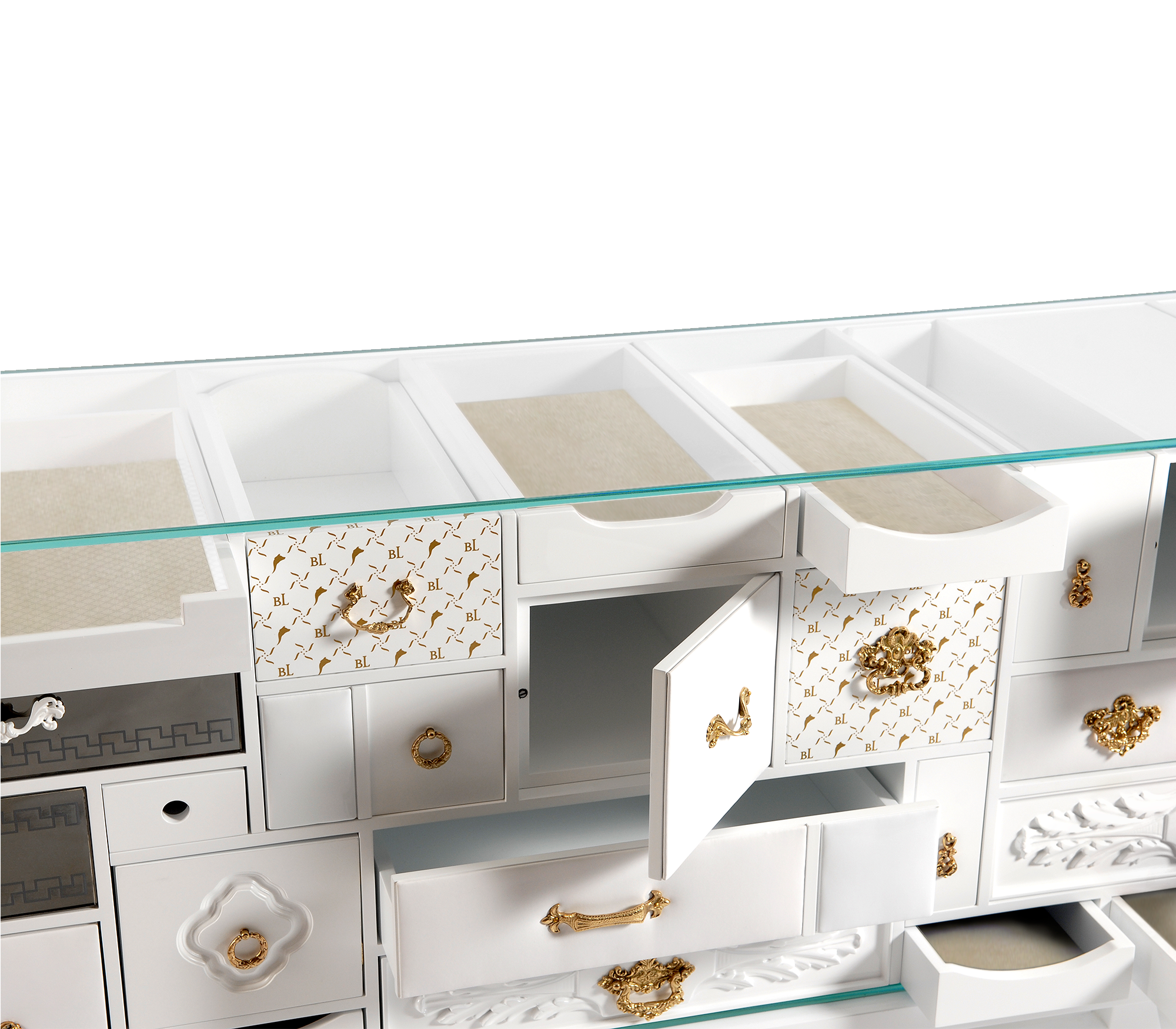 0-320 Буфет Mondrian белый  Boca Do Lobo  - Вид №3