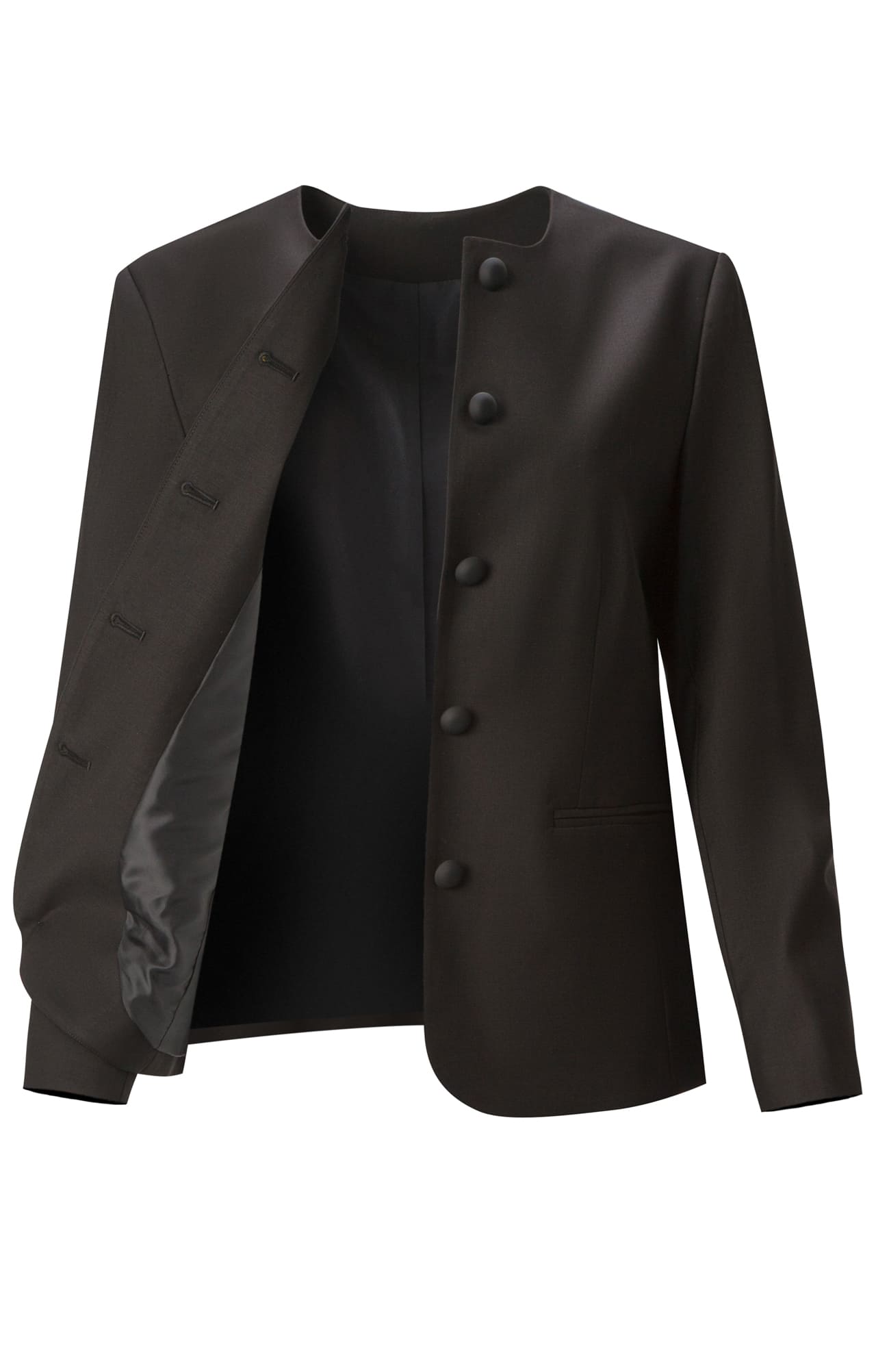 64104 Жакет женский  black El-Risto  Бренд "El-Risto" (Эль Ристо), каталог товаров размер 52/170  - Вид №3