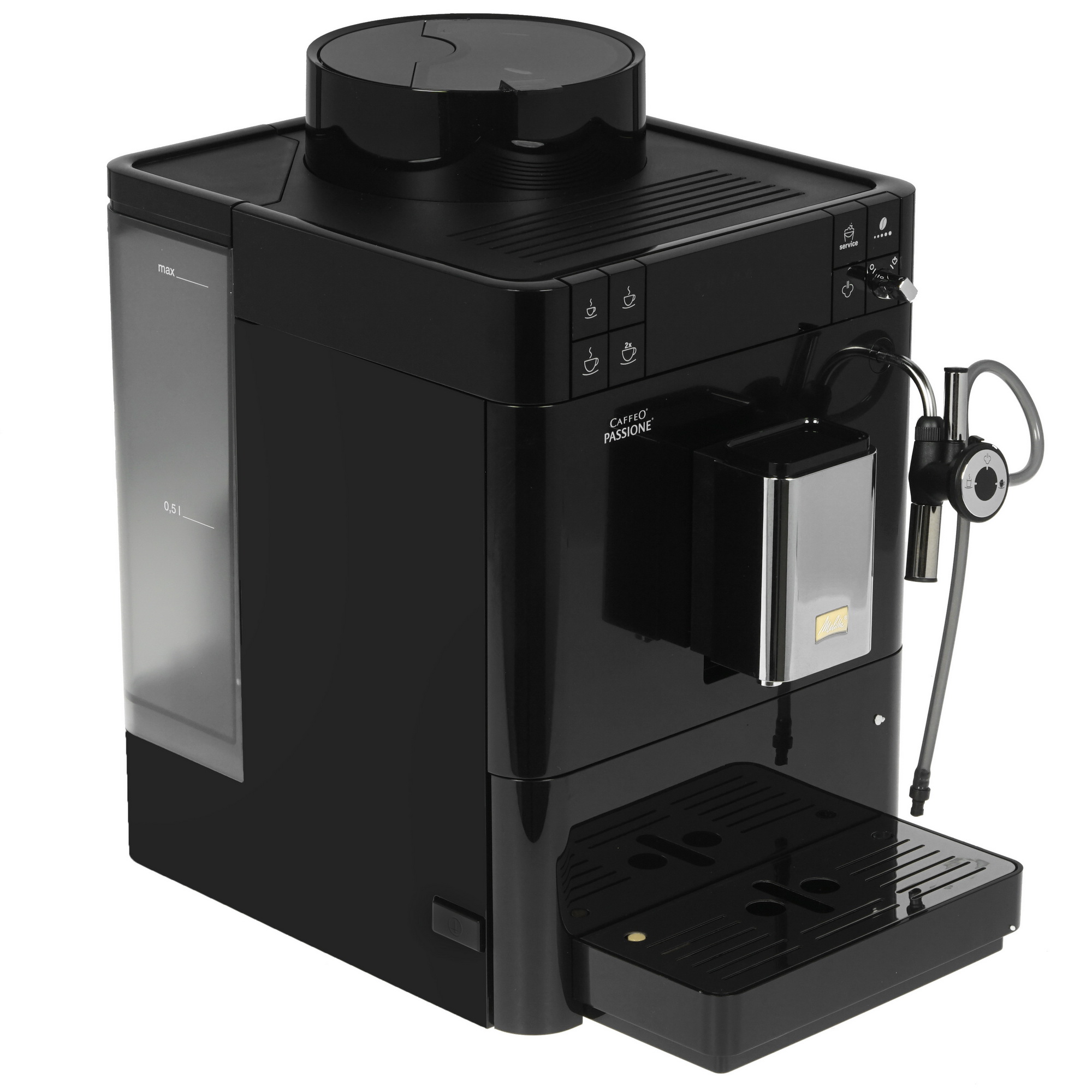 1012655 Кофемашина автоматическая Melitta F 530-102 черный STDN-0074282 - Вид №5