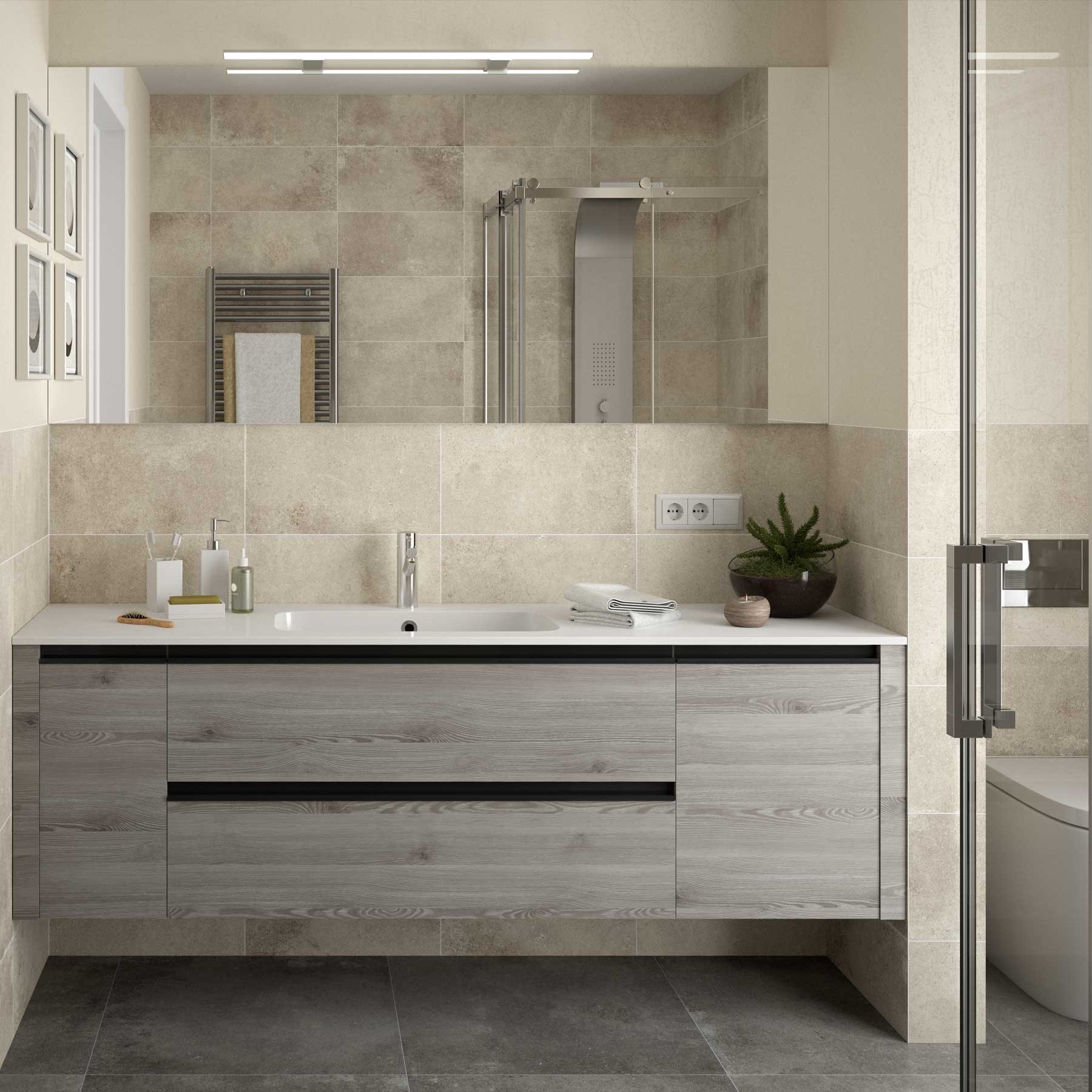 24403 SALGAR Раковина на заказ SOFIA 2005 MINERALMARMO 2005 x 15 x 460 мм - Вид №2