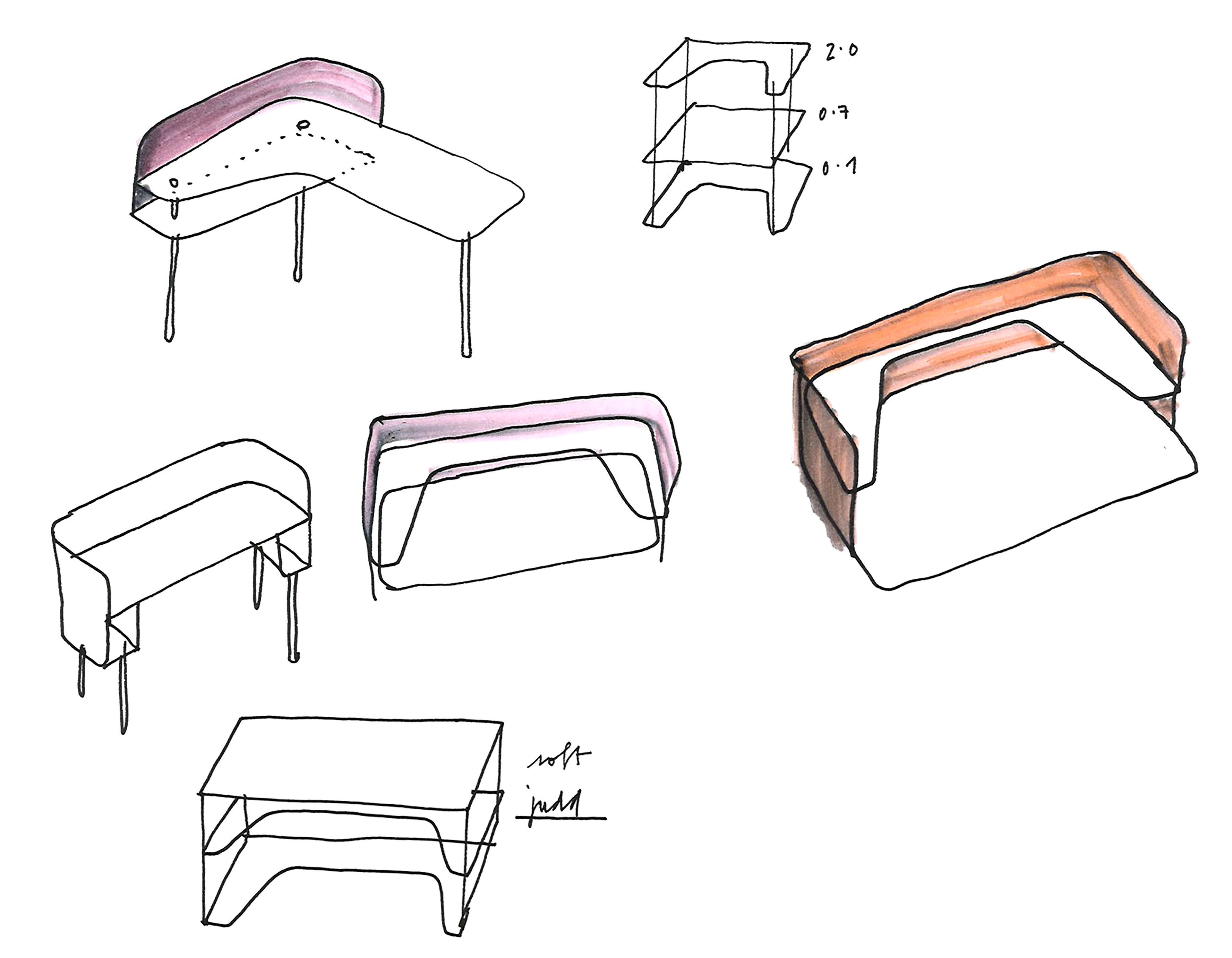 Тканевое кресло с высокой спинкой Andreu World IN OUT OFFICE SF2251 ARCH-00056944 - Вид №6
