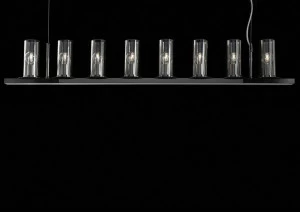 Aiardini Подвесной светильник из дутого стекла ручной работы Roxanne