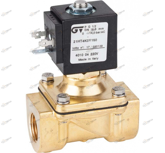 GENEBRE 4010 06 a24v 2-ходовой электромагнитный клапан смешанного действия Н.З 