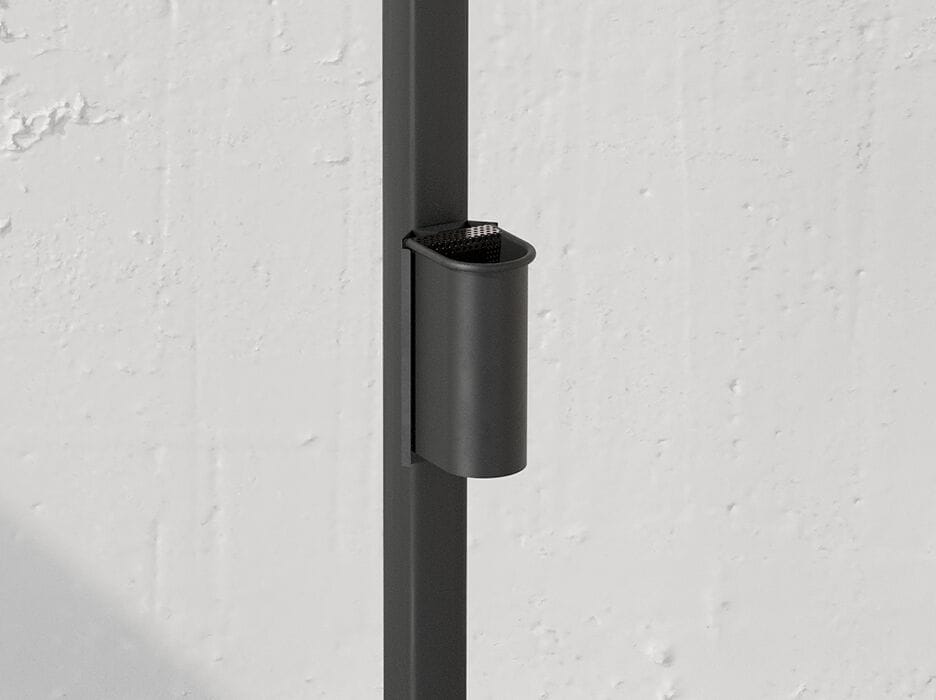 Пепельница с креплением на шесте DIMCAR ARCH-00022589 - Вид №1