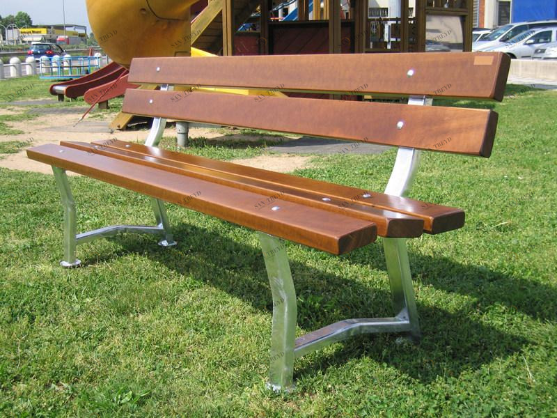 A.U.ESSE Деревянная скамейка со спинкой sun-id-1371239